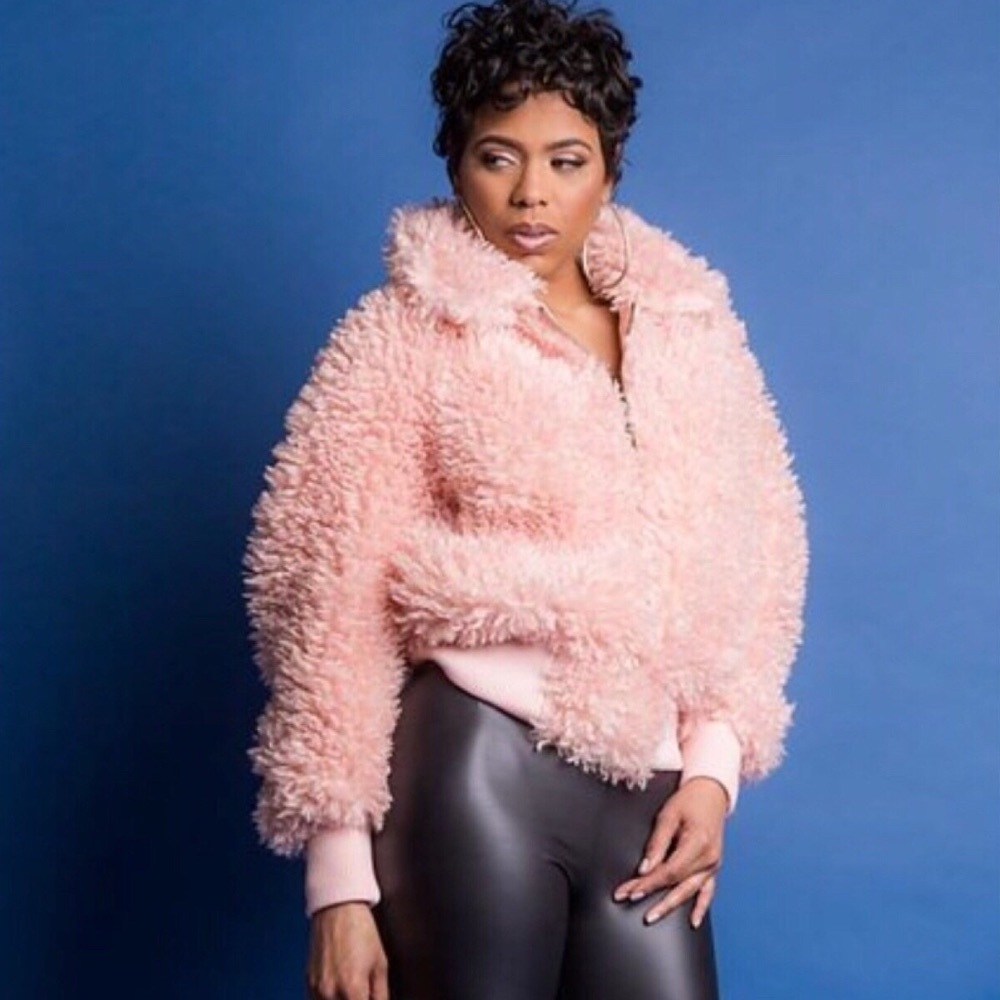 Fuffy Zipper Jacket